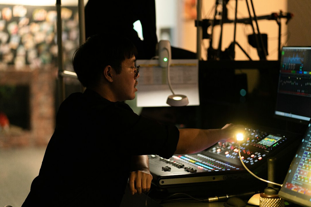 broadcasting control room
