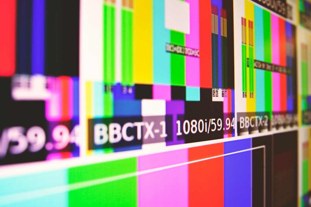 modern tv studio