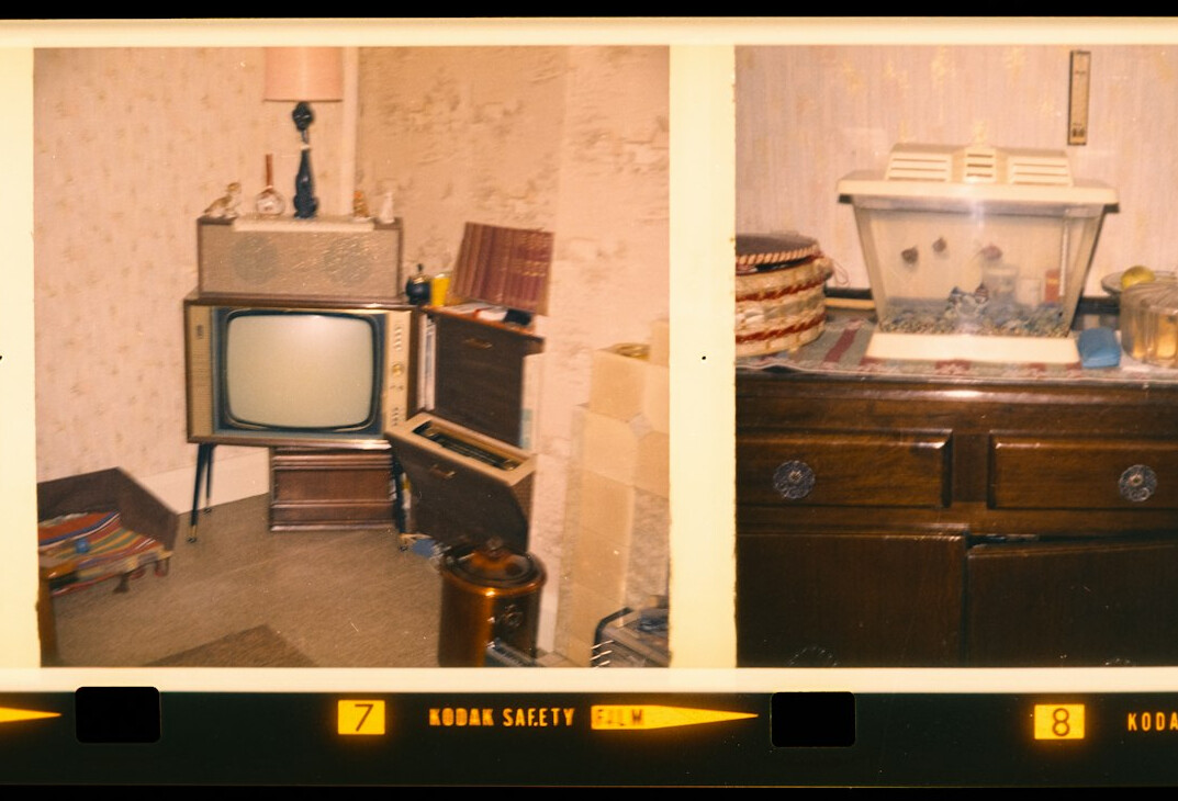 historical tv studio interior