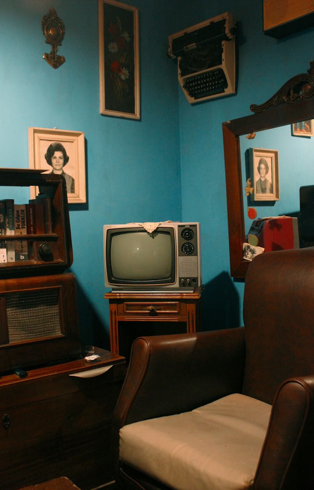 vintage german tv studio